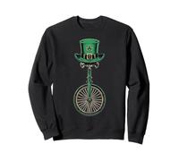 Monocycle de monocycle Saint Patrick Jour Pattys Day Irish Luck Sweatshirt