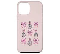 Monocycle Fille Coquette Noeud Rose Maman Coque pour iPhone 12 Mini
