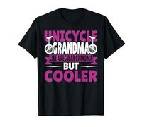 Monocycle Grandma A Regular Monocycle Grandmother Unicyclist T-Shirt