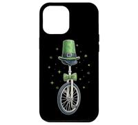 Monocycle Leprechaun Trèfle St. Patrick Monocycle Coque pour iPhone 12 Pro Max