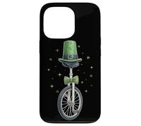 Monocycle Leprechaun Trèfle St. Patrick Monocycle Coque pour iPhone 13 Pro