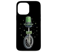 Monocycle Leprechaun Trèfle St. Patrick Monocycle Coque pour iPhone 13 Pro Max