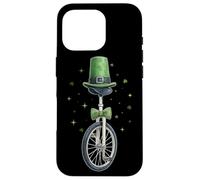 Monocycle Leprechaun Trèfle St. Patrick Monocycle Coque pour iPhone 16 Pro