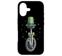 Monocycle Leprechaun Trèfle St. Patrick Monocycle Coque pour iPhone 17