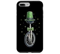 Monocycle Leprechaun Trèfle St. Patrick Monocycle Coque pour iPhone 7 Plus/8 Plus
