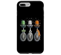 Monocycle Leprechaun Trèfle St. Patrick Monocycle Coque pour iPhone 7 Plus/8 Plus