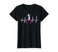 Monocycle Monocycle battement de cœur Cirque pour fille T-Shirt