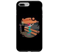 Monocycle monocycliste artistes Unicycle femmes monocycle Coque pour iPhone 7 Plus/8 Plus
