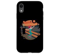 Monocycle monocycliste artistes Unicycle femmes monocycle Coque pour iPhone XR