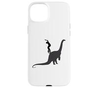 Monocycle monocycliste vélo dinosaure monocycle Coque pour iPhone 15 Plus
