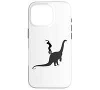 Monocycle monocycliste vélo dinosaure monocycle Coque pour iPhone 16 Pro