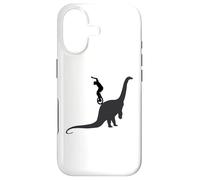 Monocycle monocycliste vélo Dinosaure monocycle Coque pour iPhone 17
