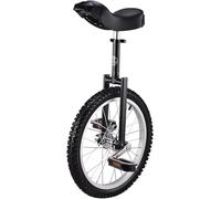 Monocycle pour adultes, roue de 50,8 cm, vélo d'exercice d'équilibre, siège réglable, supporte jusqu'à 150 kg, trottinette amusante pour cirque et loisirs