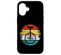 Monocycle Retro Retro Vélo Pédale Cycliste Roue Cycliste Coque pour iPhone 16