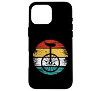 Monocycle Retro Retro Vélo Pédale Cycliste Roue Cycliste Coque pour iPhone 16 Pro Max