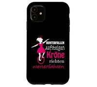 Monocycle - Unicycling - Couronne - Princesse Coque pour iPhone 11