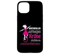 Monocycle - Unicycling - Couronne - Princesse Coque pour iPhone 15 Plus