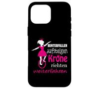 Monocycle - Unicycling - Couronne - Princesse Coque pour iPhone 16 Pro Max