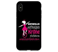 Monocycle - Unicycling - Couronne - Princesse Coque pour iPhone XS Max