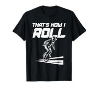 Monocycliste électrique EUC How I Roll EUC Rider Monocycliste T-Shirt