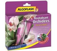 ALGOFLASH Monodose Revitalisante Fleurs de Balcons et Terrasses, 5 doses, MONORCHID, Violet