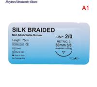 Monofilament De Nylon Pour Suture Chirurgicale, Fil Médical, Non-Blessure, Outil 2.0/3.0/4.0, Aiguille