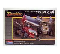 Monogram 2777 Bobby Davis Jr. Gambler Sprint Car 124 Plastic Model Kit G