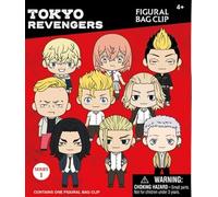 Monogram Clip de sac figurine 3D - Compatible avec Tokyo Revengers - Porte-clés Un sac aléatoire par commande, multicolore, 2.5 inches
