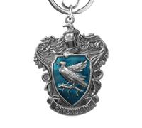 Monogram Harry Potter Porte-clés en étain avec blason de l'école Serdaigle Argenté