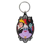 Disney Porte-clés Monogram en PVC Soft Touch Villians Group