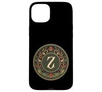 Monogramme dernière Lettre de l'alphabet - Inspiré de l'art Nouveau Coque pour iPhone 15 Plus