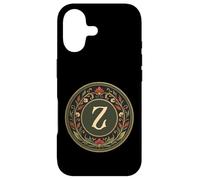 Monogramme dernière Lettre de l'alphabet - Inspiré de l'art Nouveau Coque pour iPhone 17