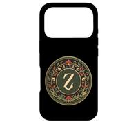 Monogramme dernière Lettre de l'alphabet - Inspiré de l'art Nouveau Coque pour iPhone 17 Pro