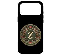 Monogramme dernière Lettre de l'alphabet - Inspiré de l'art Nouveau Coque pour iPhone 17 Pro Max