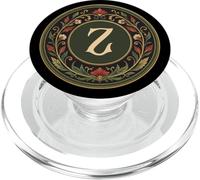 Monogramme dernière Lettre de l'alphabet - Inspiré de l'art Nouveau PopSockets PopGrip pour MagSafe