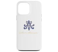 Monogramme et signature Marie-Antoinette Coque pour iPhone 13 Pro Max