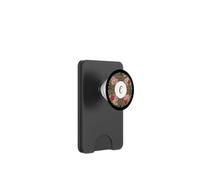 Monogramme Initial C dans Une Couronne de Roses PopSockets PopWallet pour MagSafe