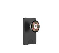 Monogramme Initial Y dans Une Couronne de Roses PopSockets PopWallet pour MagSafe