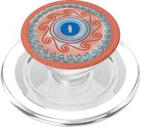 Monogramme O Initiale aztèque inspiré du Design PopSockets PopGrip pour MagSafe