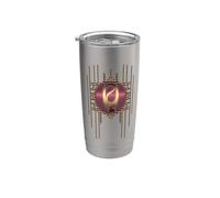 Monogramme Q Vintage Initiale Lettre de l'alphabet Art rétro Gobelet isotherme en acier inoxydable double paroi