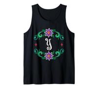 Monogramme Y - Inspiré de Dia de Los Muertos Débardeur