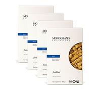 Monograno Felicetti Matt Fusilloni Lot de 4 paquets de pâtes italiennes biologiques sans OGM 500 g