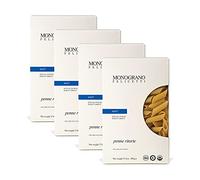 Monograno Felicetti Matt Penne Ritorte Lot de 4 paquets de pâtes italiennes biologiques sans OGM 500 g