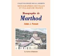 Monographie de Marthod