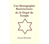 Monographie R+C Du 2e Degré Du Temple
