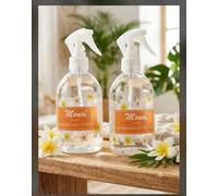 Monoï Désodorisant Textiles, Spray Parfumé Monoï | Parfum Monoï, Flacon Spray, Lot de 2, Usage Textile, Senteur Tropicale