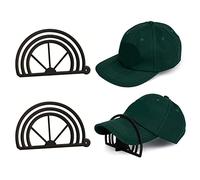 MONOJLY 2 pièces cintreuse de Bord de Chapeau Bande incurvée de Chapeau Parfaite Aucune Cuisson à la Vapeur requise façonneur Pratique avec Fentes en Option pour Toutes Les Casquettes