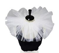 MONOJLY Collier ras-du-cou vintage en tulle à volants pour Halloween Cosplay