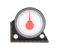 MONOJLY Compteur d'angle pour Inclinomètre de thérapie Physique 0-360 ° Inclinomètre à Bulles de Pente Mesure de Haute précision Compteur de Niveau de Pente