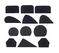 MONOJLY Lot de 12 moules à poignée de tasse en poterie - Outil de fabrication de poignées pour argile en céramique - Moule à poignée de tasse à café